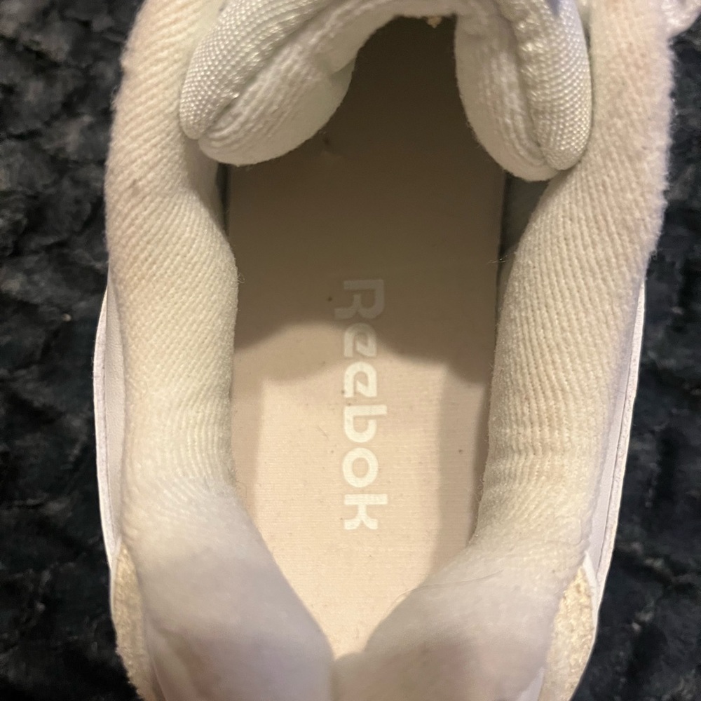Reebok White Leather Sneakers - Picture 3 of 6